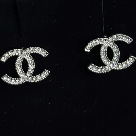 double c chanel earrings